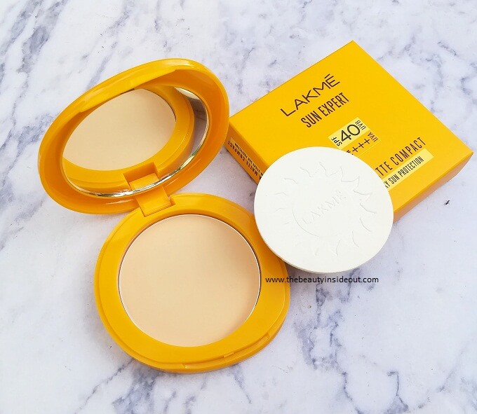 Lakme Sun Expert Ultra Matte Compact Packaging