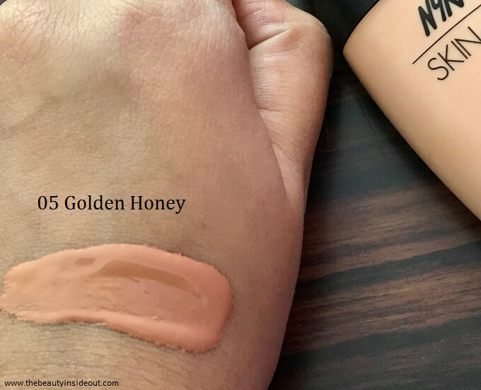 The Nykaa Skingenius Foundation Golden Honey