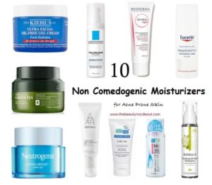 10 Non-Comedogenic Moisturizers For Acne Prone Skin (According To CosDNA)