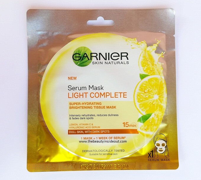 Garnier Sheet Masks - Light Complete