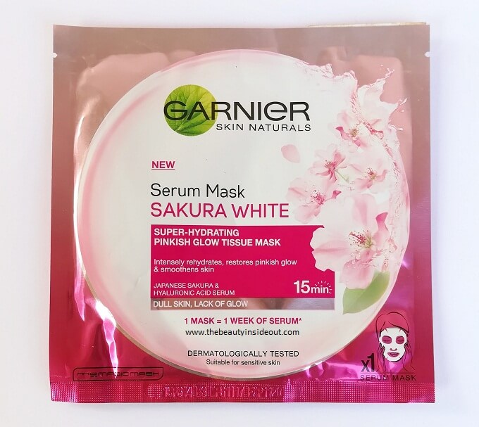 Garnier Sheet Masks - Sakura White