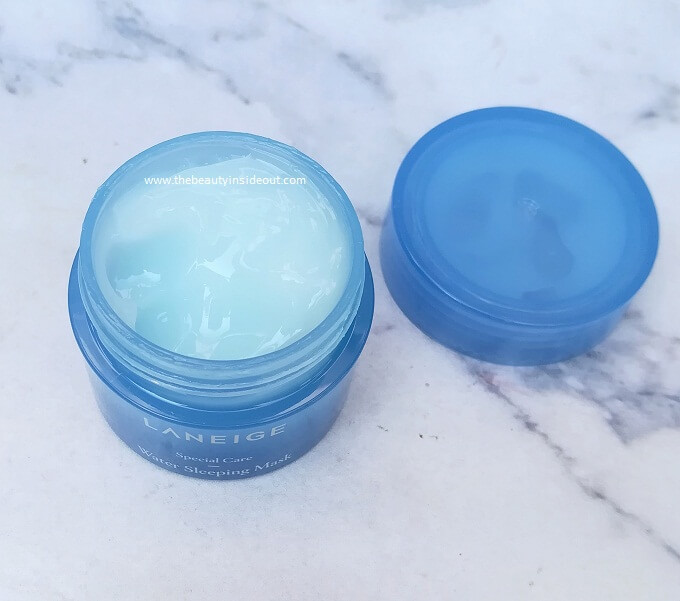 Laneige Water Sleeping Mask Texture