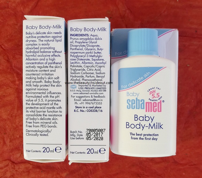 Sebamed Baby Body Milk