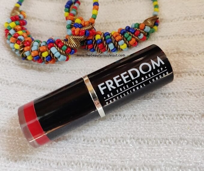 Freedom Makeup London Pro Lipstick Review