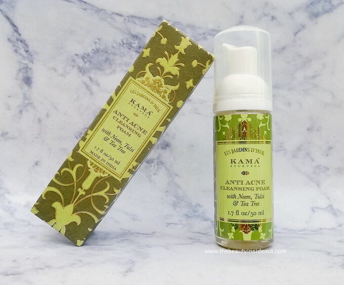 Kama Ayurveda Anti Acne Cleansing Foam