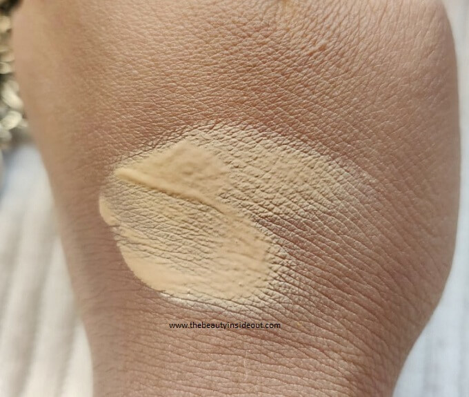 Wet n Wild Photo Focus Foundation Swatch