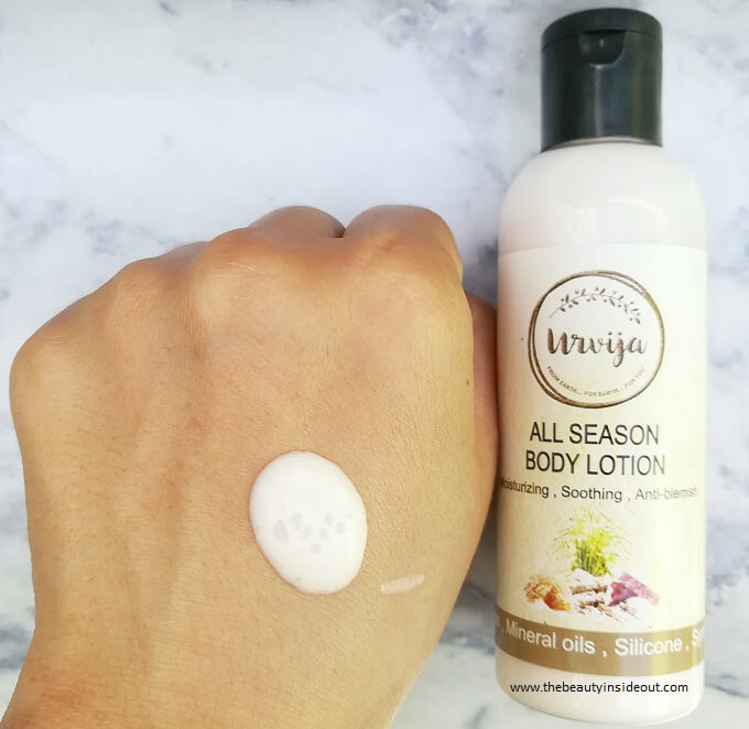 Urvija All Season Body Lotion