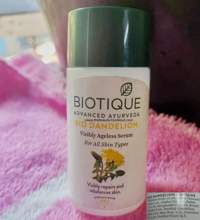 Biotique Ageless Serum Review