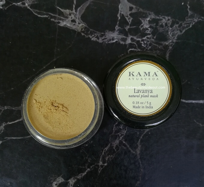 Kama Ayurveda Lavanya Plant Mask