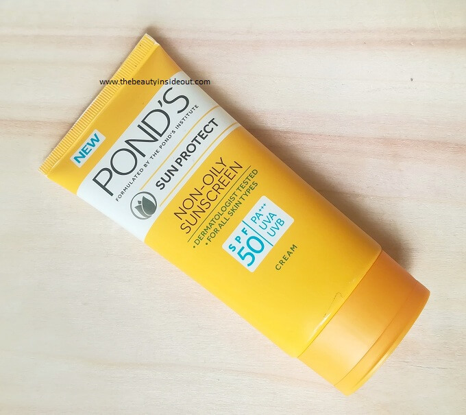 Ponds Non Oily Sunscreen SPF 50 Review