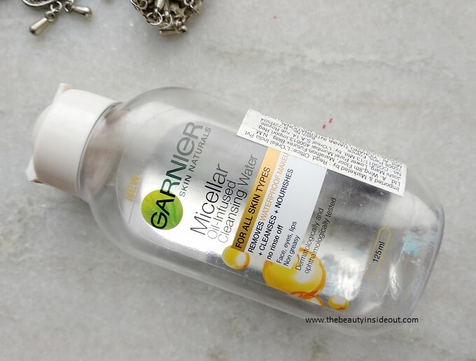 Garnier Micellar Oil infused Cleansing Water