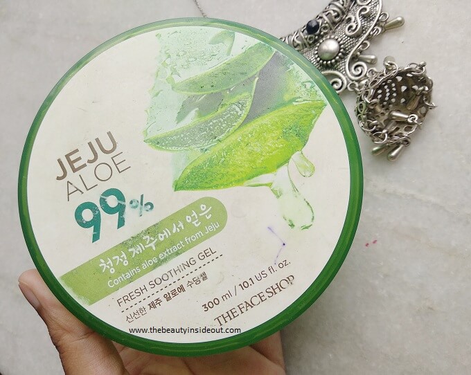 The Face Shop Jeju Aloe Fresh Soothing Gel Review