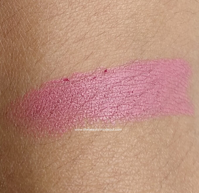 Wet n Wild Megalast Lipstick In The Flesh Swatches