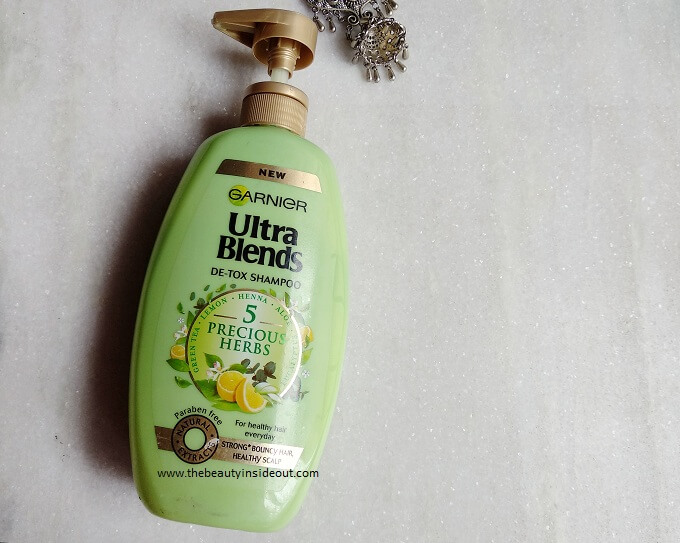 Garnier Ultra Blends 5 Precious Herbs Shampoo Review