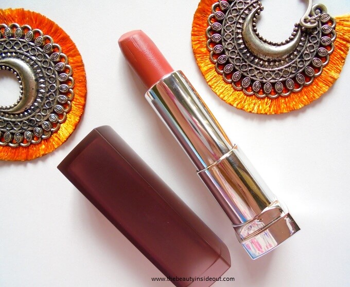 Maybelline Color Sensational Creamy Matte Lipstick Nude Nuance Review