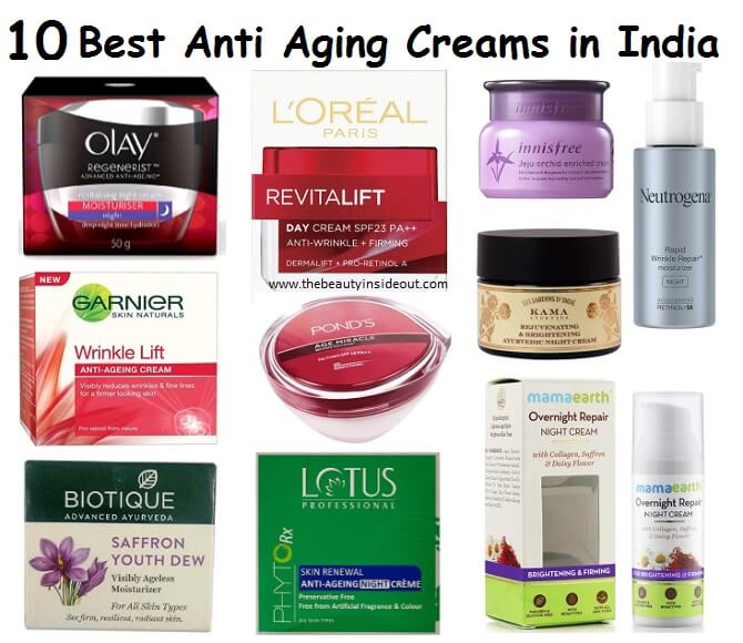 10 Best Anti Aging Creams in India