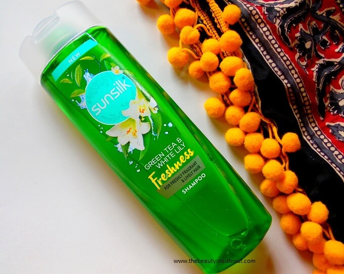Sunsilk Green Tea And White Lily Freshness Shampoo Review