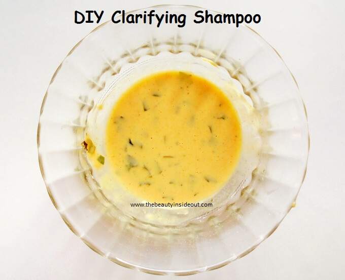DIY Clarifying Shampoo