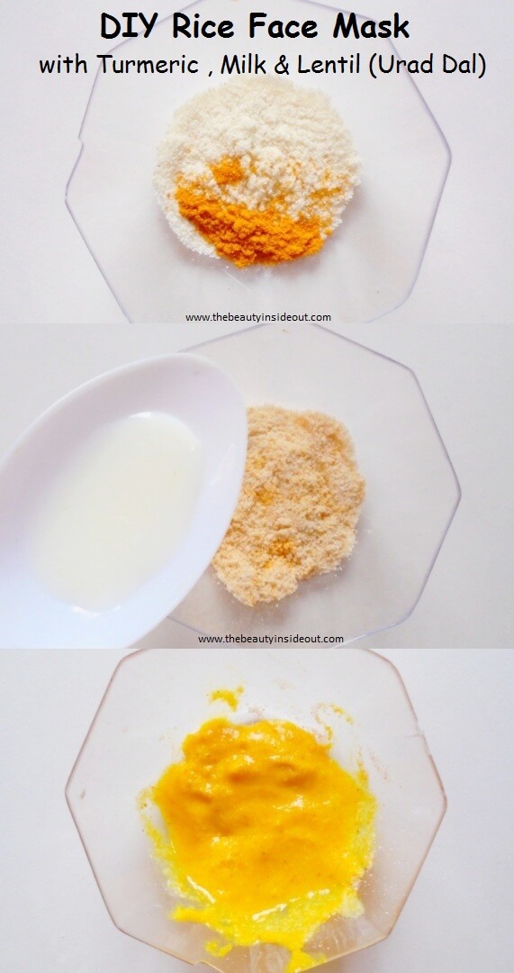 How to make DIY Rice Face Mask 2?