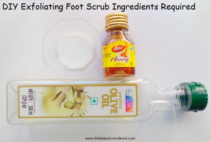 DIY Exfoliating Foot Scrub