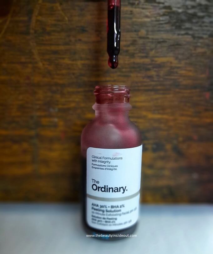 The Ordinary Peeling Solution Dropper