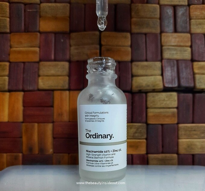 The Ordinary Niacinamide 10 + Zinc 1 Packaging