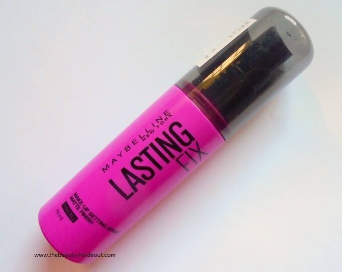 Maybelline Lasting Fix Setting Spray Review
