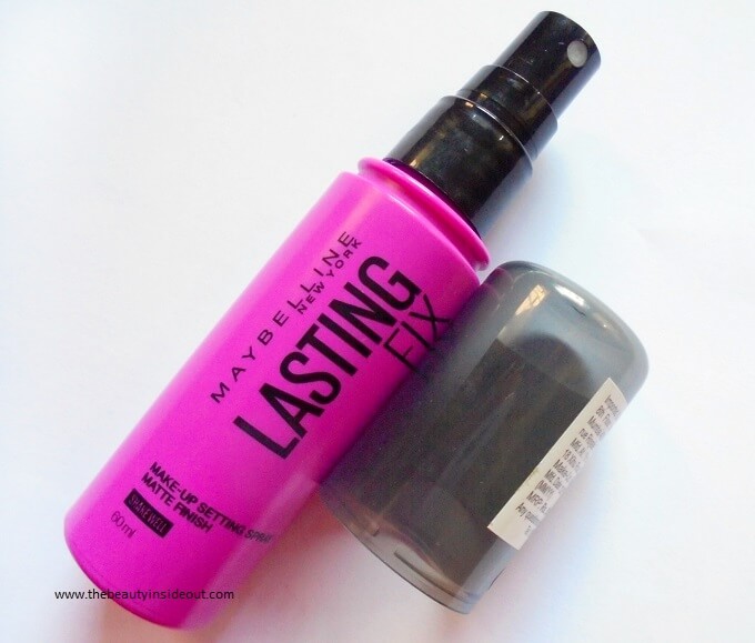 Maybelline Lasting Fix Setting Spray Packaging