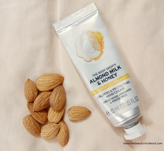 The Body Shop Almond Milk And Honey Hand Cream Review