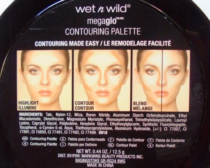 Wet n Wild Megaglo Contouring Palette Dulce De Leche Ingredients