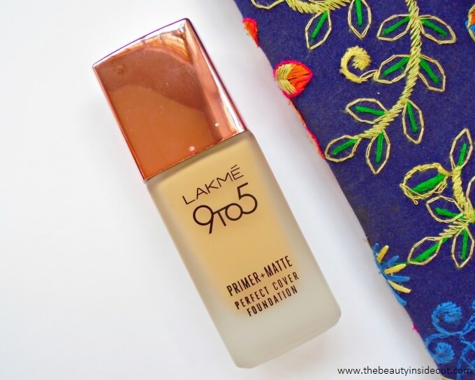 Lakme 9 to 5 Primer + Matte Perfect Cover Foundation Review