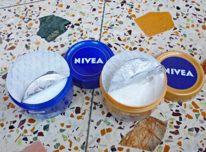 Nivea Body Cream Rich Nourishing & Cocoa Butter Packaging