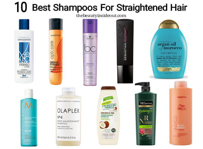 10 Best Shampoo For Straightened Hair & Chemically Smoothened Hair