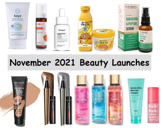 November 2021 Beauty Launches