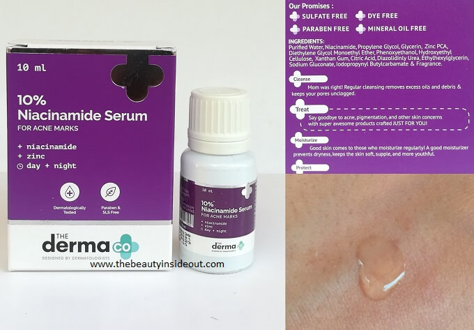 The Derma Co 10% Niacinamide Serum