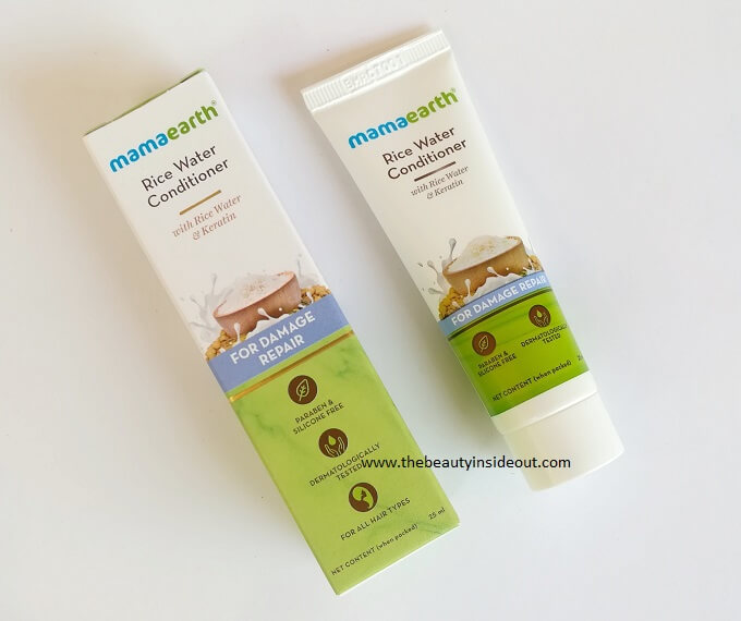 Mamaearth Rice Water Conditioner Review