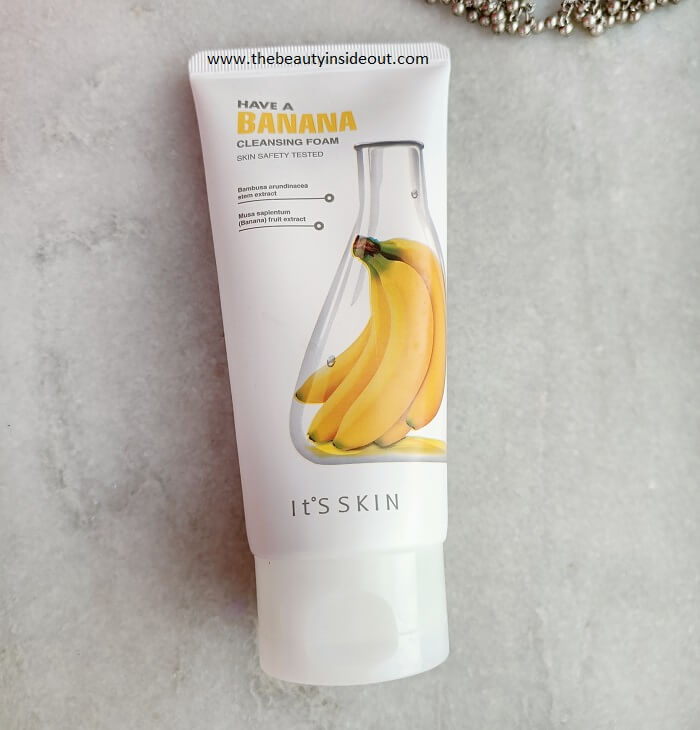 It's Skin Cleansing Foam Banana Review