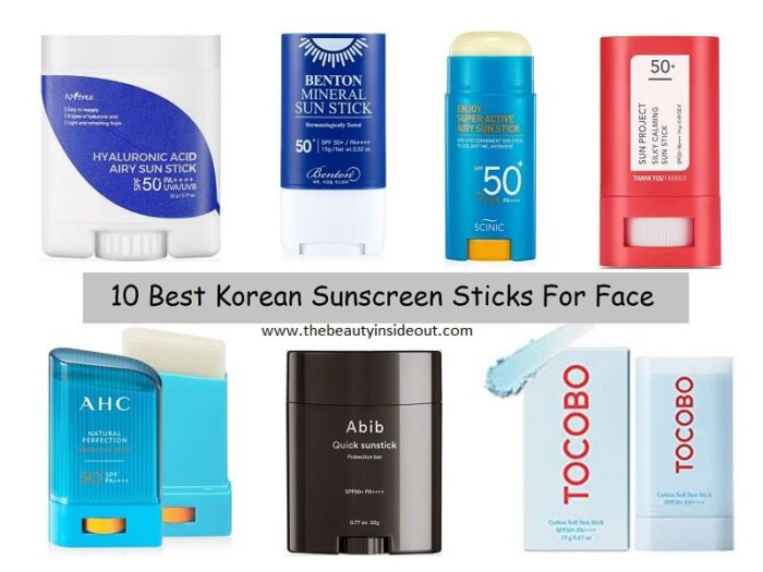 Best Korean Sunscreen Sticks