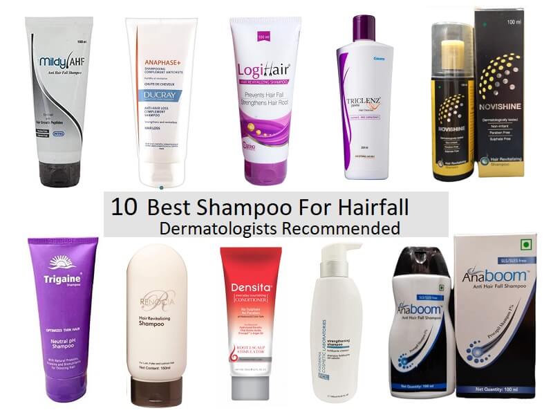 10 Best Shampoo for Hair Fall Dermatologists Recommended in India