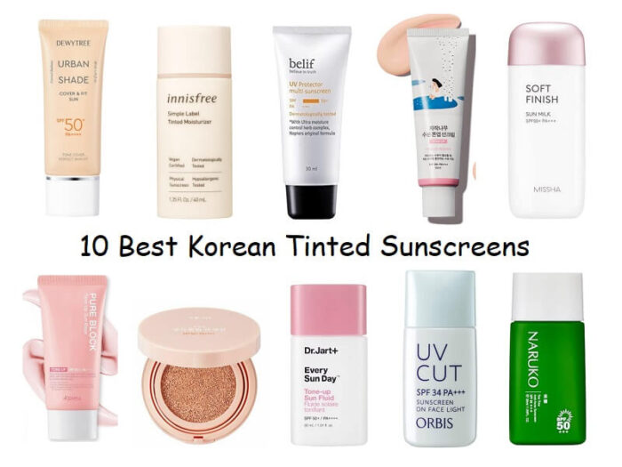 Best Korean Tinted Sunscreen
