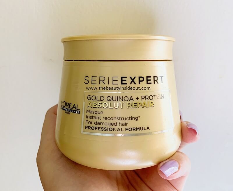 L'Oreal Professionnel Absolut Repair Hair Mask with Gold Quinoa Review