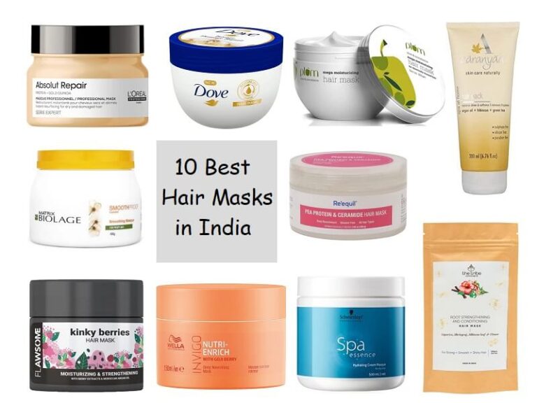 10 Best Hair Mask in India For Frizzy, Dry and Damaged Hair 2024