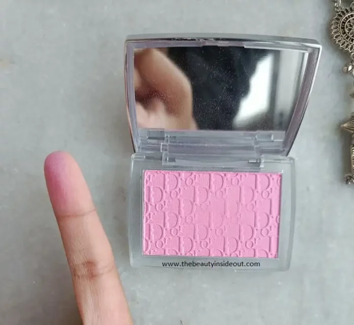 Dior Rosy Glow Blush Pink Swatches