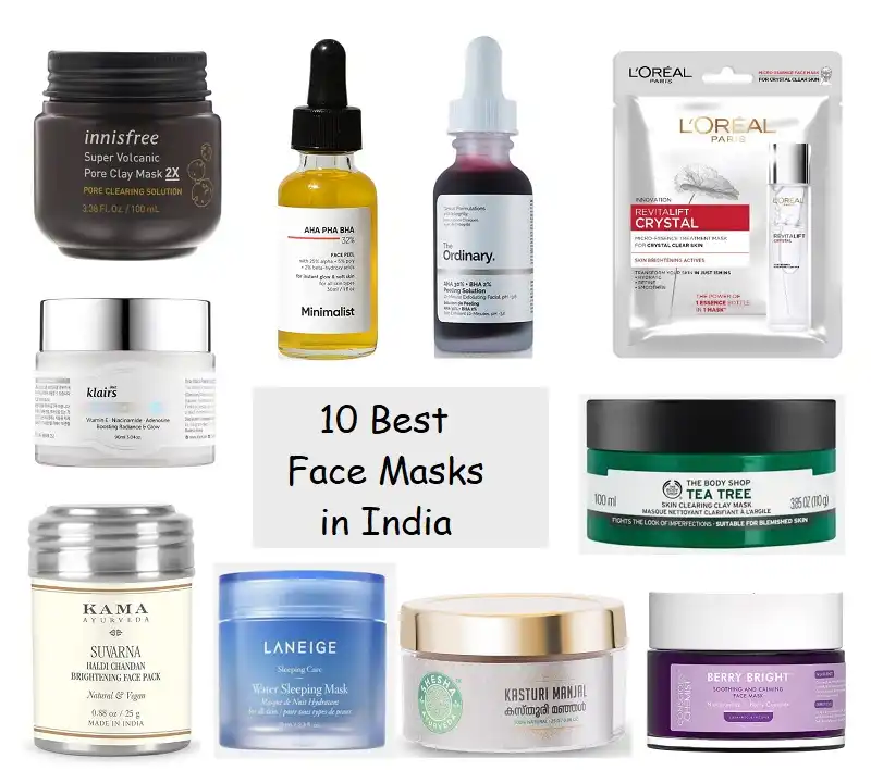 14 Best Face Masks in India For Glowing Skin 2024