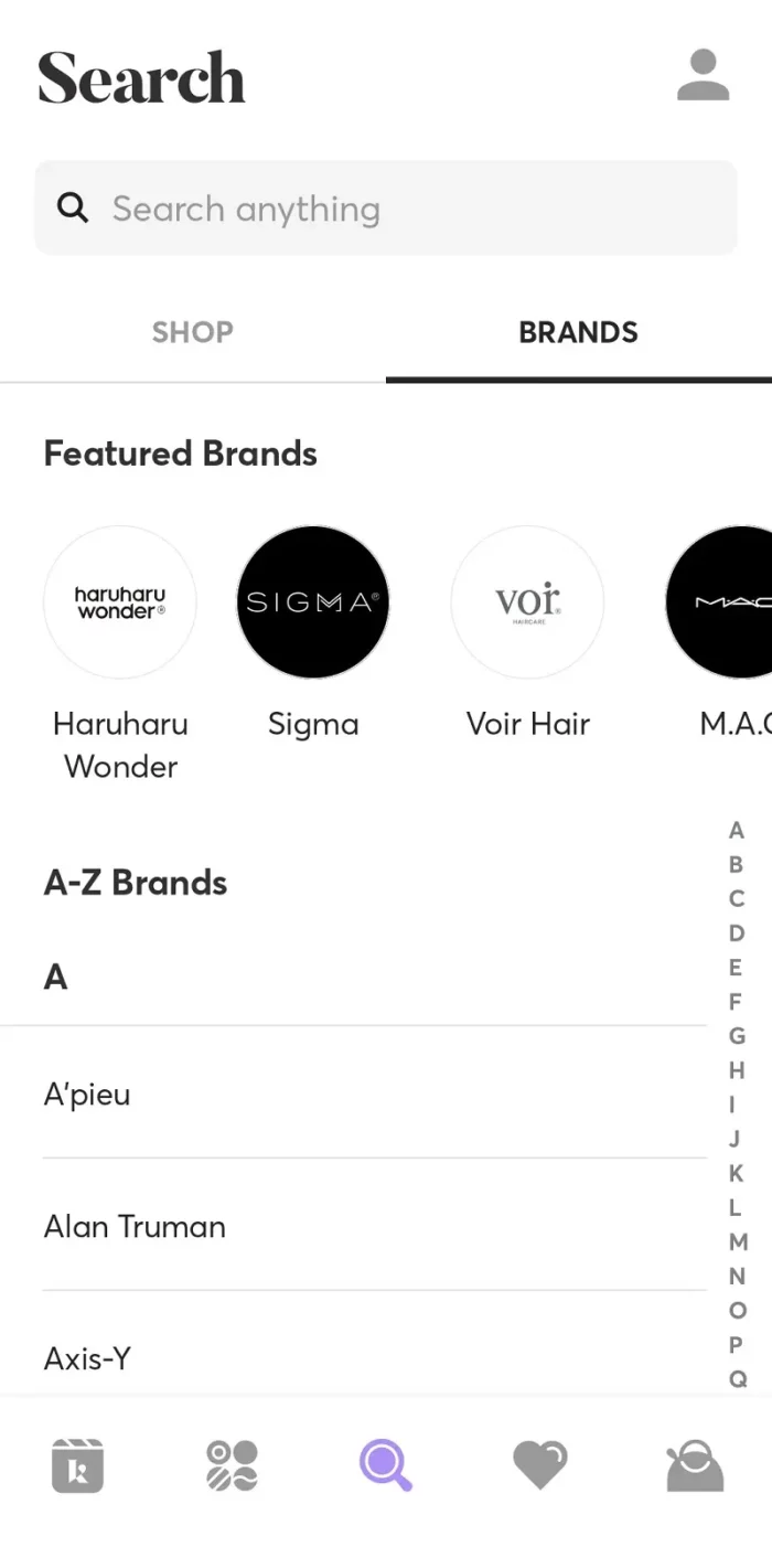 Brands on Kult App