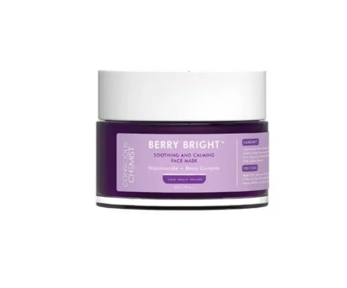 Conscious Chemist Berry Bright Soothing and Calming Face Mask