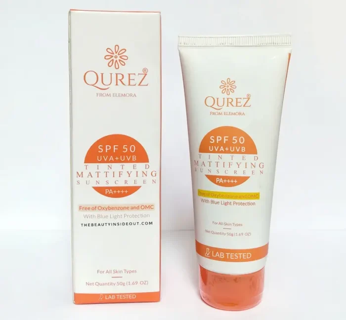 Qurez Mattifying Tinted Sunscreen