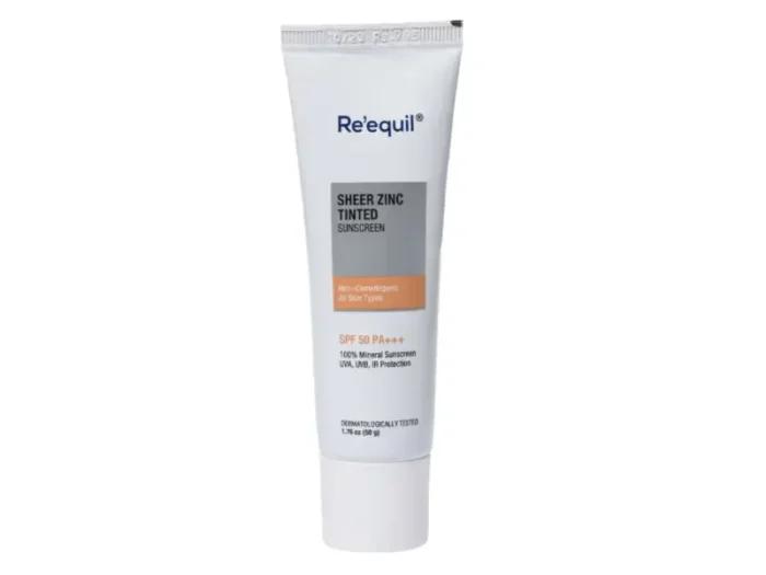 Re'equil Sheer Zinc Tinted Mineral Sunscreen